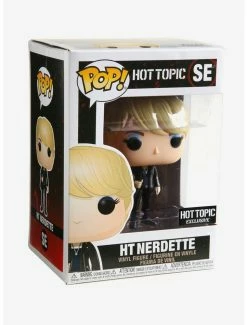 Cheapest 👍 Funko Hot Topic Pop! HT Nerdette Vinyl Figure Hot Topic Exclusive ❤️ -Collectible Figures Sales Store 11916297 av2