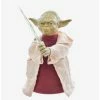 Promo 🛒 Star Wars Yoda With Led Light Saber Treetop 😉