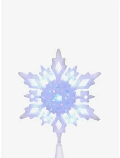 Wholesale 🎁 Cool White Led Glitter Snowflake Treetop 😍