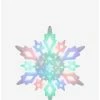Discount 😀 Multi-Colored Led Glitter Snowflake Treetop ⭐ -Collectible Figures Sales Store 12966946 hi