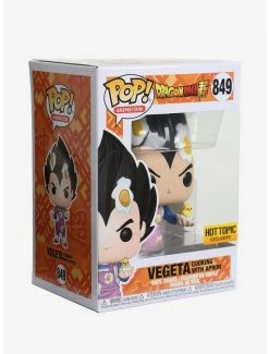 Brand new ✨ Funko Dragon Ball Z Pop! Animation Vegeta (Cooking With Apron) Vinyl Figure Hot Topic Exclusive ✨ -Collectible Figures Sales Store 13735802 av2