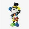 Best Pirce 🔔 Disney Mickey Mouse Romero Britto Top Hat Mickey Figurine 😀 -Collectible Figures Sales Store 13937324 hi