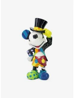Best Pirce 🔔 Disney Mickey Mouse Romero Britto Top Hat Mickey Figurine 😀