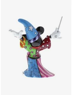 Deals 💯 Disney Mickey Mouse Romero Britto Sorcerer Mickey Figurine 🔥 -Collectible Figures Sales Store 13937340 av2
