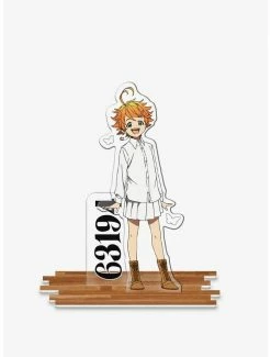 Cheapest 👍 The Promised Neverland Emma Acrylic Figure 🔔