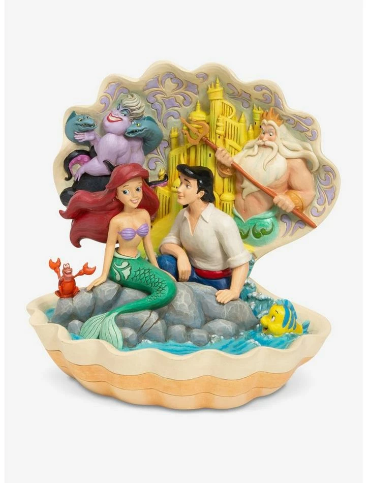 Best deal ๐ฅฐ Disney The Little Mermaid Shell Scene Figure ๐คฉ 3 Best deal ๐ฅฐ Disney The Little Mermaid Shell Scene Figure ๐คฉ
