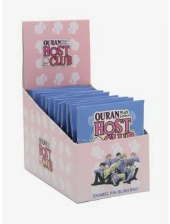 Best Pirce 🔔 Ouran High School Host Club Hosts Blind Box Enamel Pin 🎉 -Collectible Figures Sales Store 14604720 av2