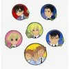 Best Pirce 🔔 Ouran High School Host Club Hosts Blind Box Enamel Pin 🎉 -Collectible Figures Sales Store 14604720 hi