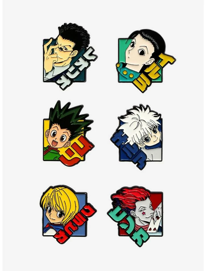 Top 10 ๐ Hunter X Hunter Character Blind Box Enamel Pin โจ 3 Top 10 ๐ Hunter X Hunter Character Blind Box Enamel Pin โจ