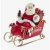 Coupon 🛒 Coke Coca-Cola Santa In Sleigh Table Piece 🔔 -Collectible Figures Sales Store 14690165 hi
