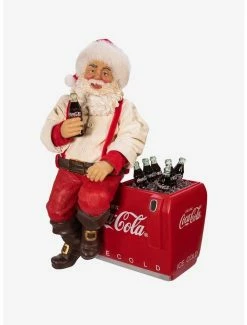 Best reviews of ⭐ Coke Coca-Cola Santa Sitting On Cooler Table Piece 👏