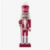 Promo 🥰 Coke Coca-Cola Wooden Nutcracker Figurine 🧨 -Collectible Figures Sales Store 14690173 hi