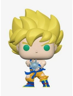 New 🎁 Funko Dragon Ball Z Diamond Collection Pop! Animation SS Goku (Kamehameha Wave) Vinyl Figure Hot Topic Exclusive 😉