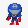 Best Sale 😉 Funko Marvel Avenger Mech Strike Pop! Captain America Vinyl Bobble-Head 🥰 -Collectible Figures Sales Store 14728179 hi