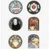Coupon 👍 Loungefly Studio Ghibli The World Of Studio Ghibli Stained Glass Blind Box Enamel Pin ⭐