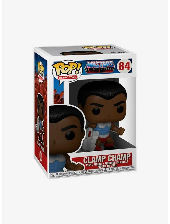 New 👏 Funko Masters Of The Universe Pop! Retro Toys Clamp Champ Vinyl Figure 🤩 4 New 👏 Funko Masters Of The Universe Pop! Retro Toys Clamp Champ Vinyl Figure 🤩 - Image 2