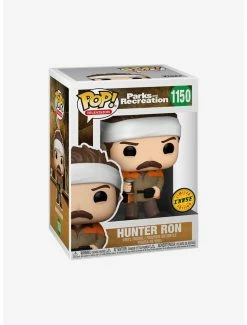 New ✔️ Funko Parks And Recreation Pop! Television Hunter Ron Vinyl Figure 🔔 -Collectible Figures Sales Store 15067836 av3