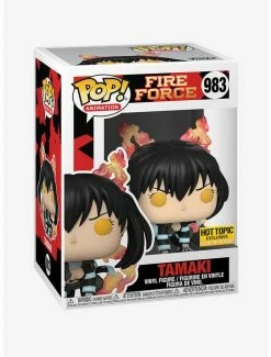 Promo 💯 Funko Fire Force Pop! Animation Tamaki Glow-In-The-Dark Vinyl Figure Hot Topic Exclusive 🔥 -Collectible Figures Sales Store 15067860 av2