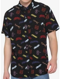 Best reviews of 🥰 BT21 Doodle Woven Button-Up ❤️