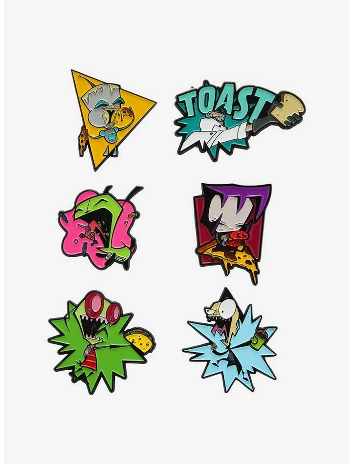Top 10 ❤️ Invader Zim Food Blind Box Enamel Pin 🤩 3 Top 10 ❤️ Invader Zim Food Blind Box Enamel Pin 🤩