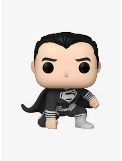 Deals 💯 Funko DC Comics Zack Snyder's Justice League Pop! Black Suit Superman Vinyl Figure Hot Topic Exclusive 🤩