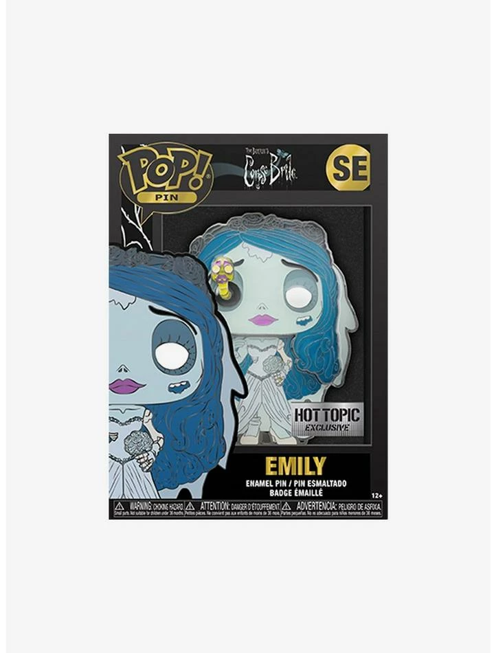New π€© Funko Corpse Bride Pop! Emily Enamel Pin Hot Topic Exclusive π― 6 New π€© Funko Corpse Bride Pop! Emily Enamel Pin Hot Topic Exclusive π― - Image 4
