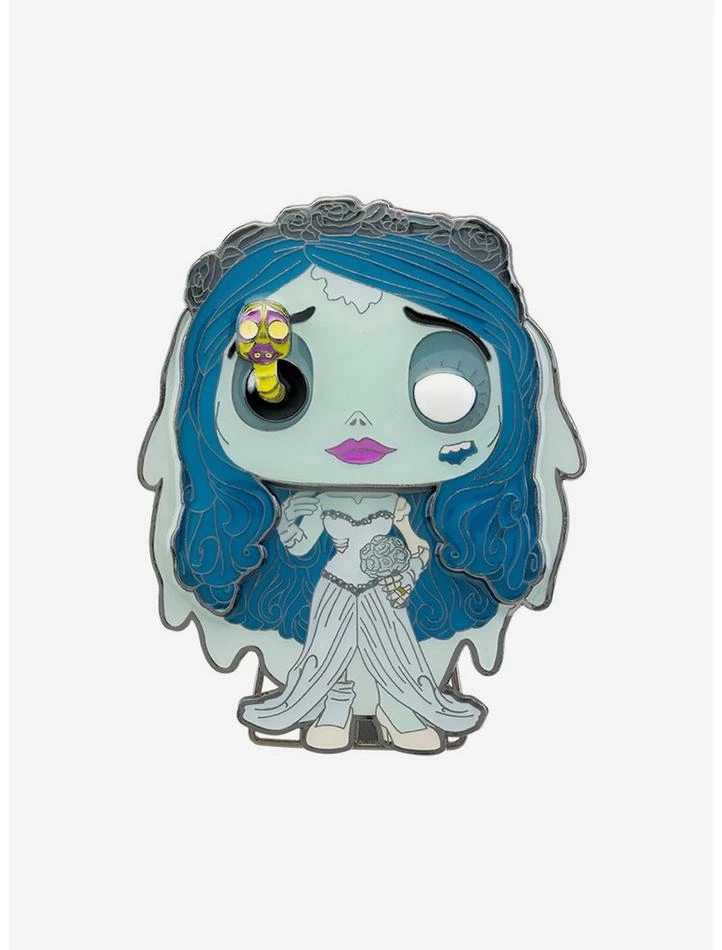 New π€© Funko Corpse Bride Pop! Emily Enamel Pin Hot Topic Exclusive π― 3 New π€© Funko Corpse Bride Pop! Emily Enamel Pin Hot Topic Exclusive π―