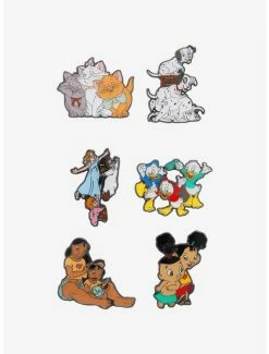 Flash Sale 🌟 Loungefly Disney Siblings Blind Box Enamel Pin ✔️