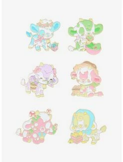 Promo โค๏ธ Garden Cows Blind Box Enamel Pin By Bright Bat ๐