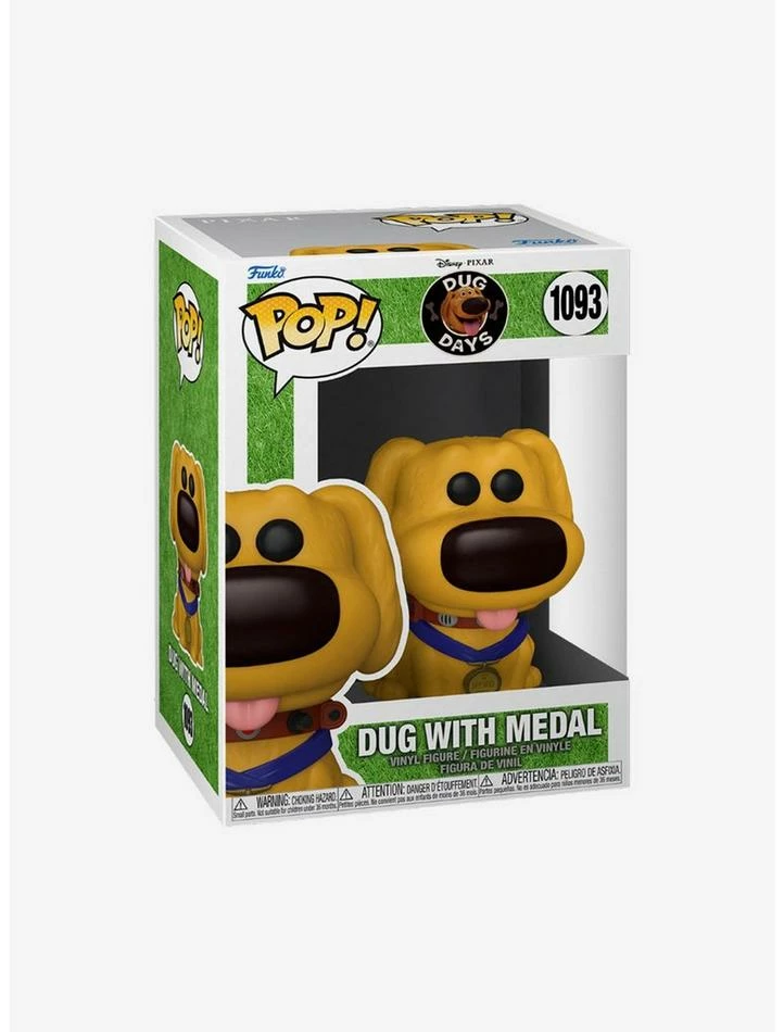 Hot Sale π Funko Disney Pixar Dug Days Pop! Dug With Medal Vinyl Figure π 4 Hot Sale π Funko Disney Pixar Dug Days Pop! Dug With Medal Vinyl Figure π - Image 2