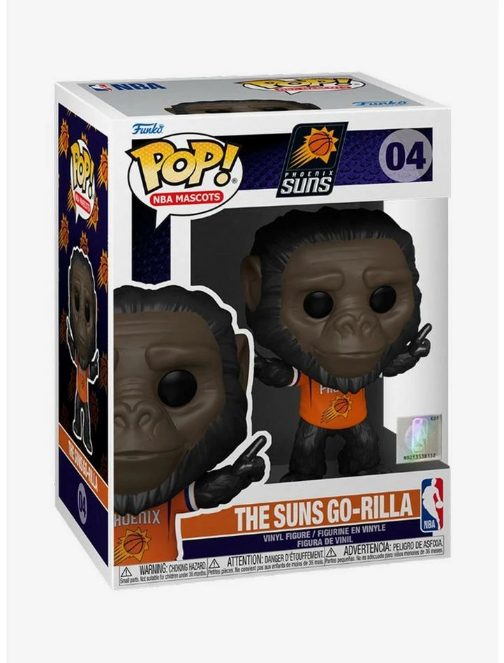 Brand new 👏 Funko Phoenix Suns Pop! NBA Mascots The Suns Go-Rilla Vinyl Figure 😍 3 Brand new 👏 Funko Phoenix Suns Pop! NBA Mascots The Suns Go-Rilla Vinyl Figure 😍