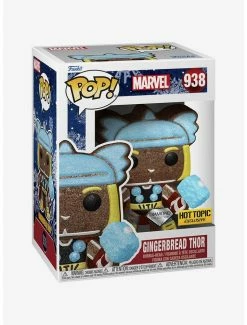 Cheapest 😉 Funko Marvel Holiday Diamond Collection Pop! Thor Vinyl Figure Hot Topic Exclusive ⌛ -Collectible Figures Sales Store 15640034 av1