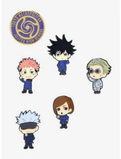 Buy 😍 Jujutsu Kaisen Chibi Character Blind Box Enamel Pin ⌛