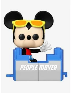 Deals 😀 Funko Walt Disney World 50th Anniversary Pop! Mickey Mouse On The PeopleMover Vinyl Figure 🎉