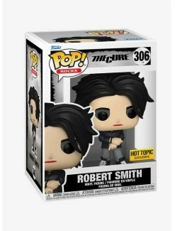 Cheap 👍 Funko The Cure Pop! Rocks Robert Smith Vinyl Figure Hot Topic Exclusive 😍 -Collectible Figures Sales Store 16260443 av1