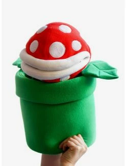 Cheap 😉 Super Mario Bros. Piranha Plant Puppet Plush 👏 -Collectible Figures Sales Store 16337773 av2