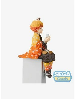 Cheapest 😉 SEGA Demon Slayer: Kimetsu No Yaiba Zenitsu Agatsuma Premium Perching Figure 🎁 -Collectible Figures Sales Store 16481508 av2