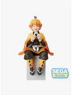 Cheapest 😉 SEGA Demon Slayer: Kimetsu No Yaiba Zenitsu Agatsuma Premium Perching Figure 🎁