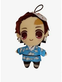 Hot Sale 👍 Demon Slayer: Kimetsu No Yaiba Chibi Tanjiro Training Haori Plush ✔️