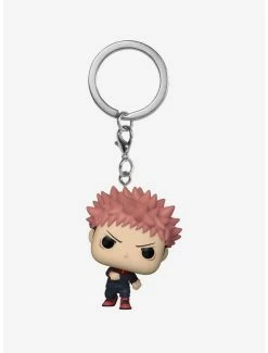 Deals 💯 Funko Jujutsu Kaisen Pocket Pop! Yuji Itadori Vinyl Figure Key Chain 2022 HT Expo Exclusive 😀