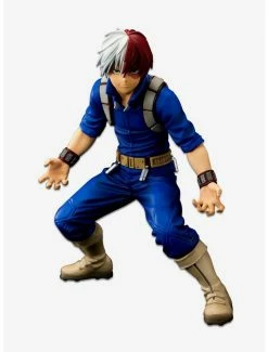 Brand new 🎁 Banpresto My Hero Academia World Figure Colosseum Super Master Stars Piece Shoto Todoroki (The Brush) Figure 🔔