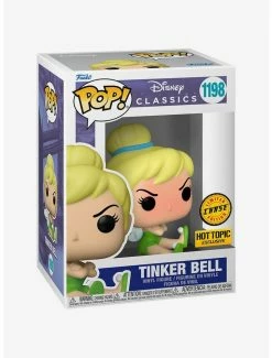Cheap 🤩 Funko Disney Pop! Classics Tinker Bell Vinyl Figure Hot Topic Exclusive 🛒 -Collectible Figures Sales Store 16916184 av3
