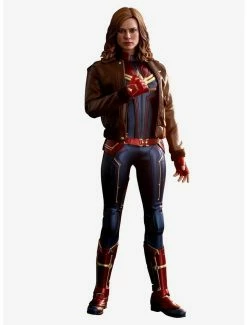 Flash Sale 👍 Marvel Captain Marvel Deluxe Version Sixth Scale Figure By Hot Toys 🛒