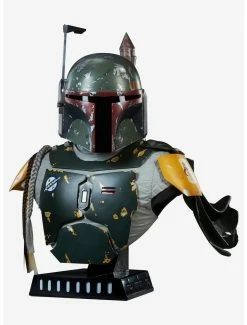 Cheap 🎉 Star Wars Boba Fett Life-Size Bust By Sideshow Collectibles 🧨