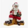 Best Sale 😍 Coca Cola Santa Sitting On Crates ❤️ -Collectible Figures Sales Store 17048468 hi
