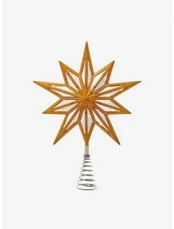 Best Sale 🎁 Light Point Gold Star Tree Topper 🛒