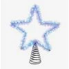 Coupon 🎁 Tinsel Star Tree Topper With Cool White Led Lights 🔔 -Collectible Figures Sales Store 17048576 hi