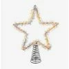 Cheap ✔️ Tinsel Star Tree Topper With Warm White Led Lights ✨ -Collectible Figures Sales Store 17048580 hi