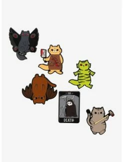Top 10 π Horror Cats Blind Box Enamel Pin π