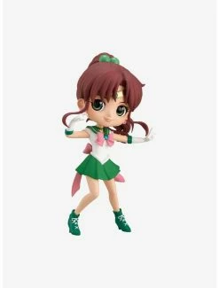 Brand new 🥰 Banpresto Sailor Moon Eternal Q Posket Super Sailor Jupiter (Ver. A) Figure 😍